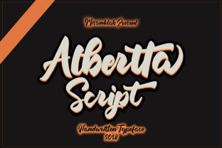 Albertta Bold Handwritten Font for Creative Makers