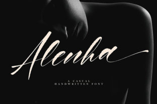 Alenha Typeface Review: Elegant Script Handwritten Fonts for Editorial Design