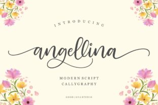 Angellina: A Luxurious Handwritten Font for Sophisticated Brand Campaigns