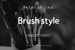 Brush Style: Modern Handwritten Font for Editorial Design