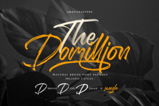 Domillion Font Review: Urban Script for Handmade Branding