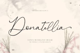 Donatellia: A Rich Script Handwritten Font for Elegant Branding
