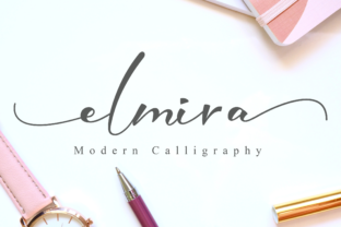 Elmira: A Fresh Script Handwritten Font for Modern Brand Identity