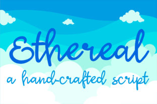 Ethereal Handwritten Font Review for Crafters and Designers