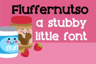 Fluffernutso: A Playful Serif Font for Handmade Shop Branding