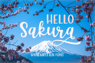 Hello Sakura: A Handwritten Font for Authentic Digital Branding