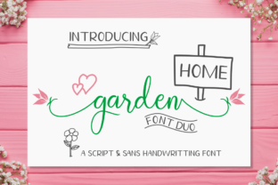 Homegarden Duo: The Handwritten Font Duo for Standout Campaigns