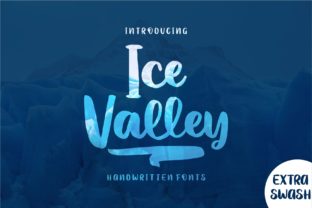 Ice Valley Typeface Review: A Playful Script for Modern Branding