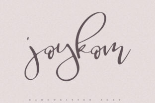 Joykom: The Handwritten Font for Authentic Brand Identity