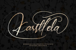 Karrttela Script Handwritten Font for Elegant Crafts