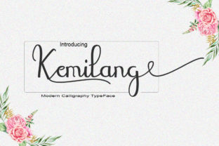 Kemilang: A Delicate Script Handwritten Font for Editorial Design