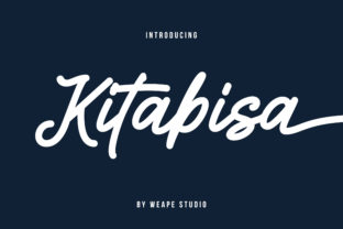 Kitabisa: A Bold Handwritten Font for Authentic Brand Storytelling