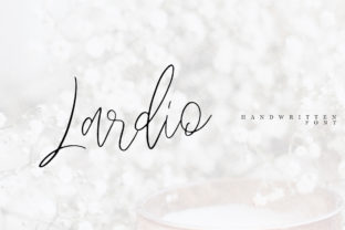 Lardio: An Elegant Handwritten Font for Boutique Branding