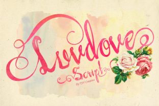 Luvdove Font for Romantic Brand Identity