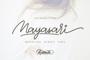 Mayasari: The Authentic Script Handwritten Font for Scroll-Stopping Visuals