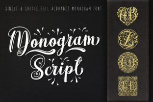 Monogram Script: The Decorative Typeface for Authentic Brand Charm
