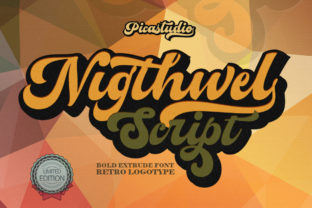 Nigthwel Script: A Vintage-Style Handwritten Font for Editorial Design