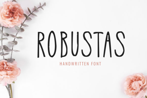 Robustas: The Organic Script Font for Authentic Design