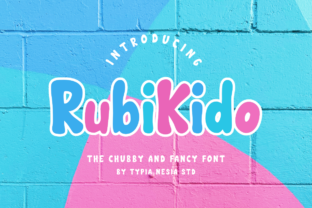 Rubi Kido: The Whimsical Sans Serif Font for Bold Social Media Graphics