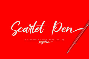 Scarlet Pen: A Fresh Script Handwritten Font for Authentic Branding