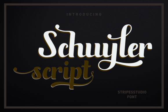 Schuyler Script: Elevating Digital Brand Identity with Modern Typography