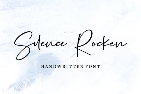 Silence Rocken Typeface for Editorial Design