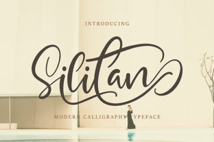 Silitan: The Script Handwritten Font for Elegant Web Design