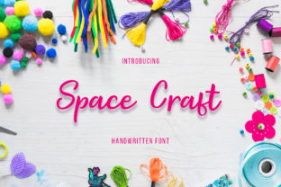 Space Craft Handwritten Font for Boutique Branding