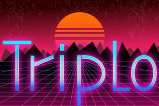 Triplo Font Review: Retro-Futuristic Design & Free Download