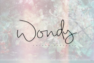 Wondy: The Organic Handwritten Font for Lighter Campaigns